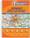 Michelin Germany: Benelux, Switzerland, Austria, Czech Republic: Tourist and Motoring Atlas (Michelin Tourist and Motoring Atlas : Germany, Austria, Benelux, Switzerland, Czech Republic (Spiral))