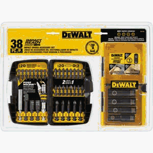 DEWALT DW2169 38-Piece Impact Driver Ready Accessory Set