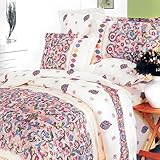 Blancho Bedding - [Solace] 100% Cotton 4PC Comforter Cover/Duvet Cover Comb ....
