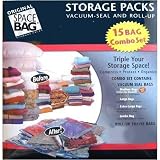 from Original Space Bag / SB Original Space Vacuum Storage Bags Plus Super Roll Bags - 15 Pack Set (Model BR893212-U)