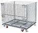 Worldwide Material Handling - W-J-203222-CS - Collapsible Bulk Container, Silver, 22-1/4H x 20-1/4L x 33-1/2W, 1EA