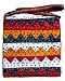 Barmer Applique Shoulder Bag with Mountains Applique