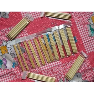 15-Sets-of-7-inch-Double-Pointed-DP-Bamboo-Knitting-Needles-5-needles-per-set-75-needles-in-total-