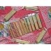 15 Sets of 7 inch Double Pointed (DP) Bamboo Knitting Needles (5 needles per set, 75 needles in total)