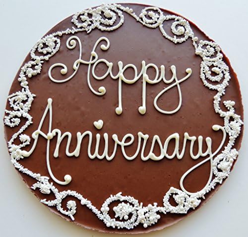 Chocolate Pizza® (14 oz, 10"), Happy Anniversary