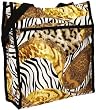 Animal Zebra Leopard Shopper Tote Bag Purse Handbag