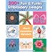 200+ Fun & Funky Embroidery Designs Iron-on Transfers (Leisure Arts #4330)