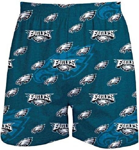 Philadelphia Eagles Men's Green Keynote Boxer Shorts by Concepts Sports (XL=36-37)