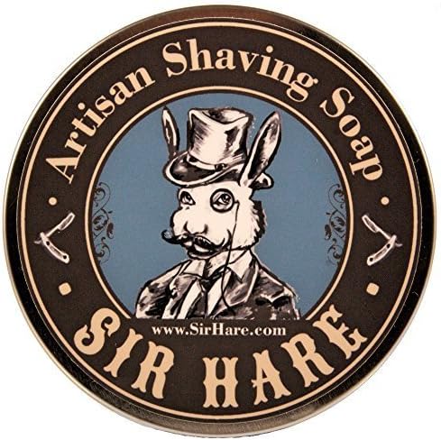 Old Fashioned Shaving Soap for Men By Sir Hare - Barbershop Fragrance - Tallow Shave Soap That Smells Great and Provides a Smooth Shave by Sir Hare