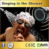 NEW 2015 ~5W Best Bluetooth Shower Speaker (OR MONEY BACK!) Premium Quality *50 Feet! IPX7 WATERPROOF ~ SHOCKPROOF ~ DUSTPROOF! HandsFree SPEAKERPHONE
