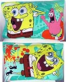 Spongebob Squarepants Pillow Cases Patrick 20x30 Set of 2