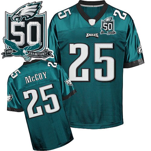 Philadelphia Eagles 25 Lesean Mccoy Green Jerseys Authentic Football Jersey Size 48-56 (Please Select the Size When You Order, Can Do Drop Shipping)