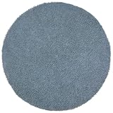 Gray 5 Round Shagadelic Chenille Twist Rug with Free Shipping