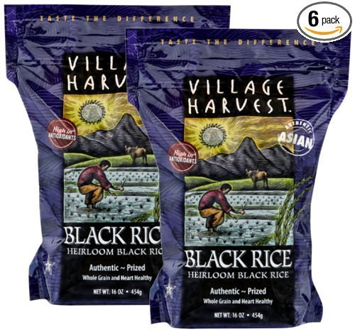 Make black vodka for your creepy Halloween drink recipes with Village Harvest Heirloom Chinese Black Rice