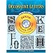 Dover Decorative Letters (Electronic Clip Art Series)