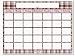 Incrediline W-0018-1824 Preppin For the Month Calendar Mural - Incrediwall - 24 Inches x 18 Inches