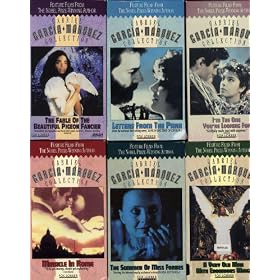Gabriel Garcia-Marquez Collection (6 VHS Set): Miracle in Rome, Letters from the Park, I'm the One You're Looking For, A Very Old Man With Enormous Wings, The Fable of the Beautiful Pigeon Fancier, The Summer of Miss Forbes, Miracle in Rome