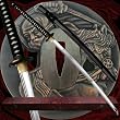 Masahiro Hand Forged Katana - Black - 44 Inches