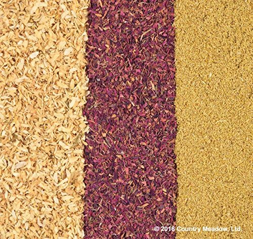 Botanical Petals and Powders Kit ~ Chamomile Petals, Rose Powder and Chamomile Powder ~ Perfect for Paper Making, Candles, Soaps, Bath Bombs and More!