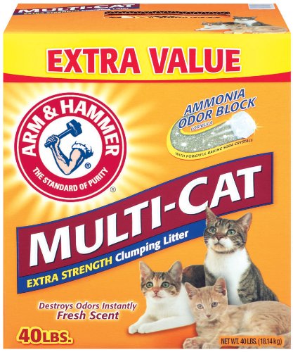 Arm & Hammer Multi-Cat Strength Clumping Litter,