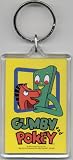 Gumby - Pokey And Gumby In Frame - Acrylic Keychain