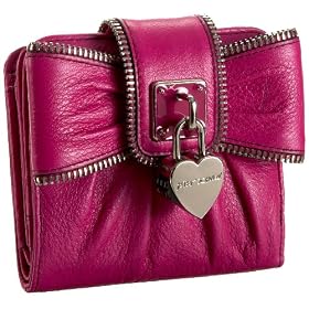 Buy Betsey Johnson Heart Of Gold Tab Wallet by Betsey Johnson