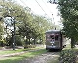 New Orleans street car on St. Charles Avenue - 16