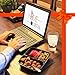 Home General 10x Premium Bento Box 3-Compartment Kitchen Food Storage Reusable Microwave Safe Meal Storage Food Containers Set With Lids. Excellent 3 Meal Food Prep. 100% LIFETIME Money Back Guarantee