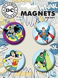 DC Comics Super Hero Action Pose Magnet Set
