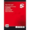 5 Star(TM) Flipchart Blocks 68x99 cm kariert/blanko 80 g/qm Inh.5 Bl�cke � 20 Blatt