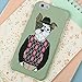 iPhone 6 Plus Case, ESR Illustrators Series Protective Case with Aesthetic Print Illustration Hard Back Cover for iPhone 6 Plus [5.5 inches] (Mr.Wow)