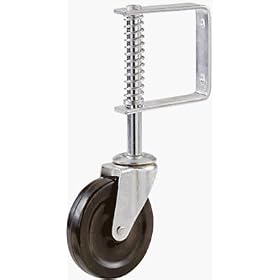 Shepherd #9785 4" Rubber Black Gate Caster