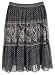 Apparel : SILK GEORGETTE SKIRT