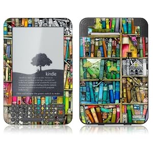 GelaSkins Kindle Skin (Fits 6" Display, Latest Generation Kindle) Bookshelf