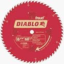 Freud D1660X Diablo Beam Saw Blade 16-5/16-Inch by 60t ATB 1-Inch Arbor