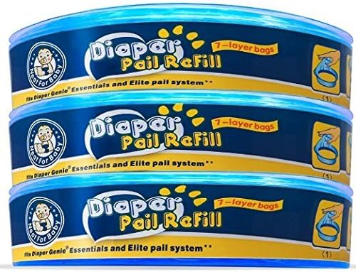 Neatforbaby Diaper Genie Refill,840 Count (Pack of 3)