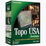 Delorme Topo Usa 7.0 West Region Dvd - Cartography - Delorme