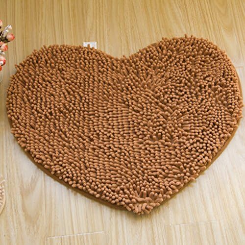 Beauty embryo romantic heart-shaped cushions/Premium Microfiber chenille mat/Mat/Pad/Festive mat-D 50x60cm(20x24inch)