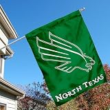University of North Texas Mean Green House Flag