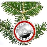 Highland Mint Milwaukee Brewers Silver Coin Ornament
