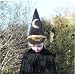 Black Celestial Moon Merlin Wizard Cone Hat, Child Size, Made in USA