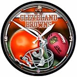 Cleveland Browns Round Clock