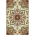 Home Faux Wool Rug Collection - Ivory