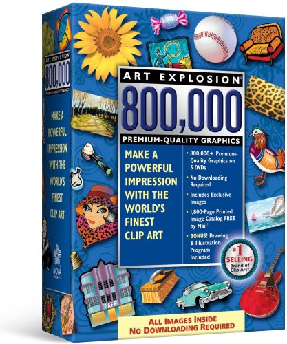 Nova Art Explosion 800,000 Clip Art