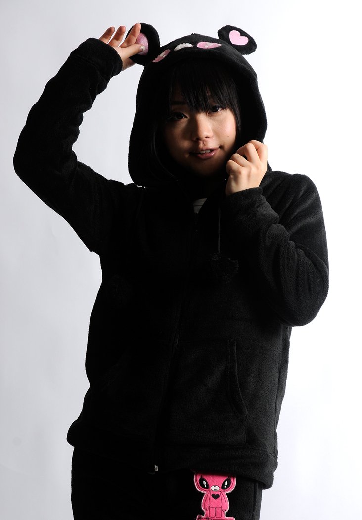 き フルジップ 长袖 パーカー【选択】 (蒙蒙) m