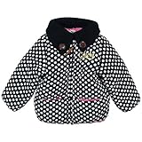 【H27年秋冬物】 CHILD CHAMP(チャイルド チャンプ) エステルビーチ裏モコモコファー水玉中綿ジャケット 80cm/BK NO.C-86154654