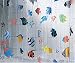Heimwerken : Spirella 10.21960 Duschvorhang "Fish Multicolor", vinyl 180x200cm