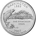 2007-D Washington BU State Quarter