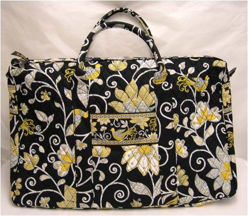 Buy Vera Bradley Satchel Bag in Yellow Bird