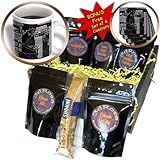 cgb_44660_1 Jos Fauxtographee Realistic - A Man in Waterford, Ireland Blowing Glass to make a Beautiful Vase Stylized and Embossed - Coffee Gift Baskets - Coffee Gift Basket